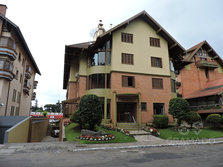 A Pé da Rua Coberta | Flat Romântico Gramado