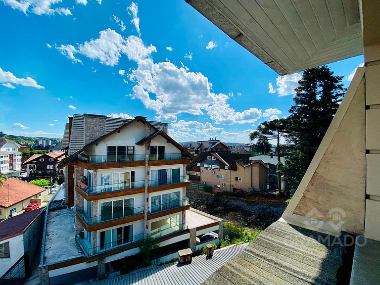 Centro Gramado + Vaga | A Pé da Rua Coberta 10 pessoas