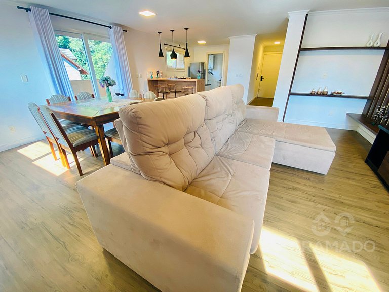 Centro Gramado + Vaga | A Pé da Rua Coberta 10 pessoas