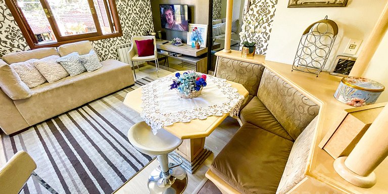 Amor & Chocolate em Flat de Gramado