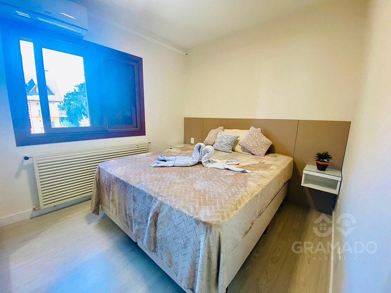 Apartamento Premium p/ 6 – Ao Lado da Rua Torta