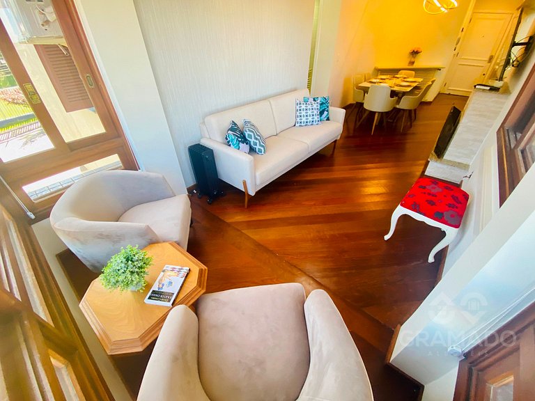 Apartamento Premium p/ 6 – Ao Lado da Rua Torta