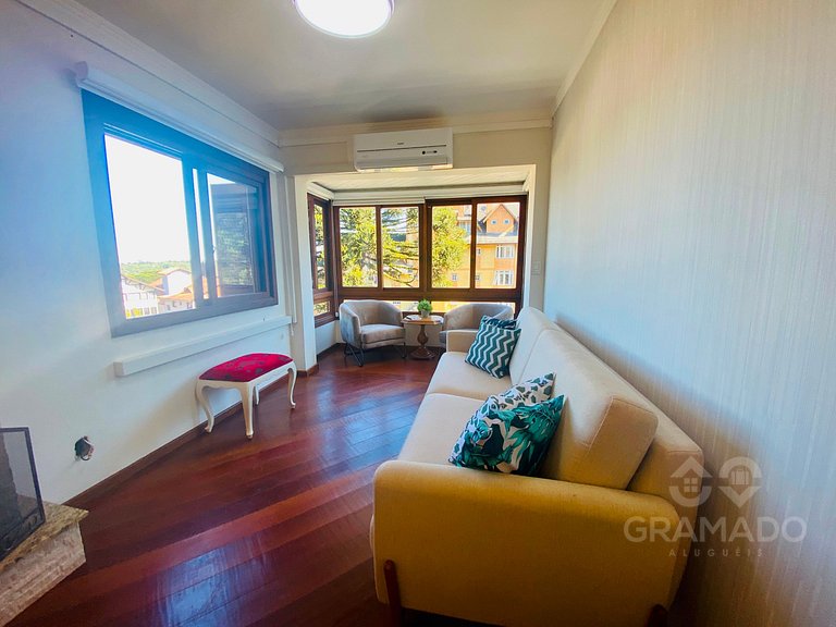Apartamento Premium p/ 6 – Ao Lado da Rua Torta