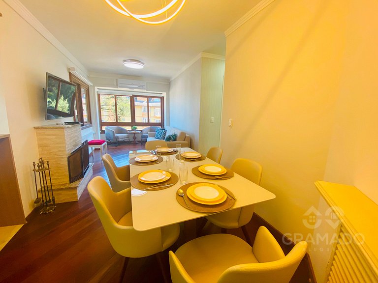 Apartamento Premium p/ 6 – Ao Lado da Rua Torta