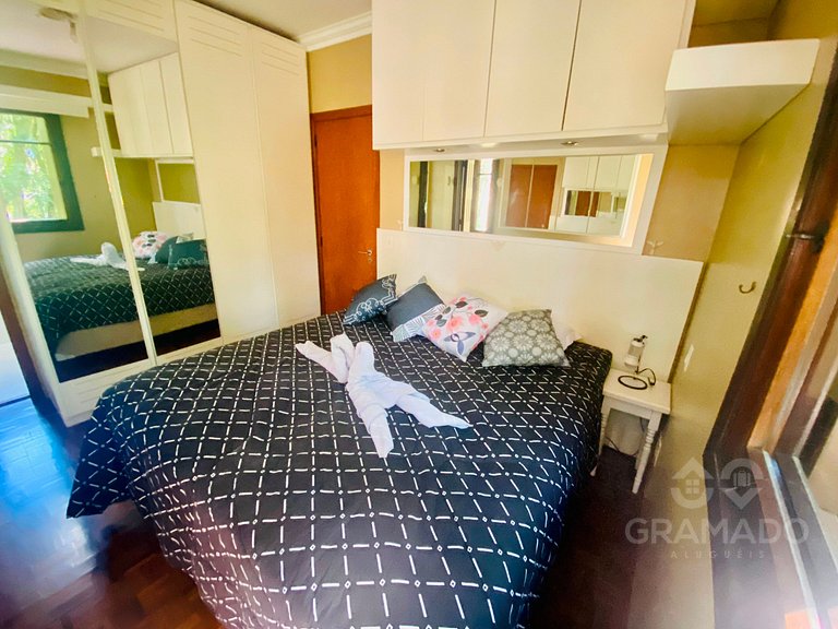 Gramado | Hidro + Suíte em Bairro Nobre