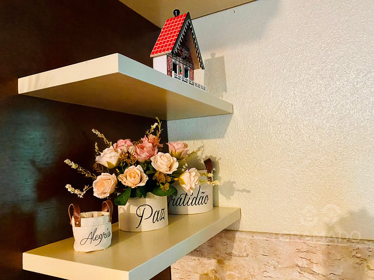 Gramado | Hidro + Suíte em Bairro Nobre