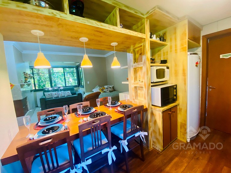 Gramado | Hidro + Suíte em Bairro Nobre