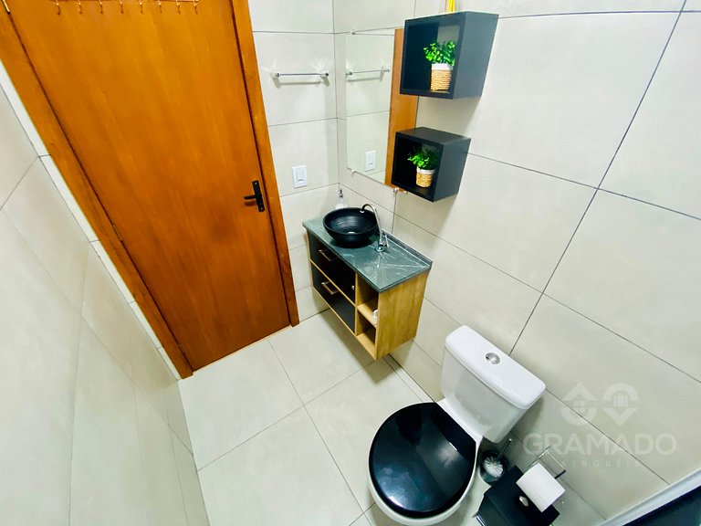 Casa em Canela + Lareira | Espaço e Conforto+Espaço Gourmet