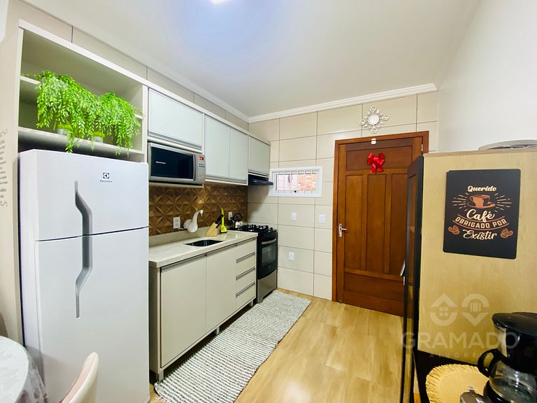 Casa em Canela + Lareira | Espaço e Conforto+Espaço Gourmet