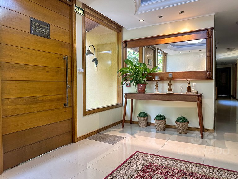 Conforto, 2Q + Lareira e Churrasqueira+Wiffi+Vaga