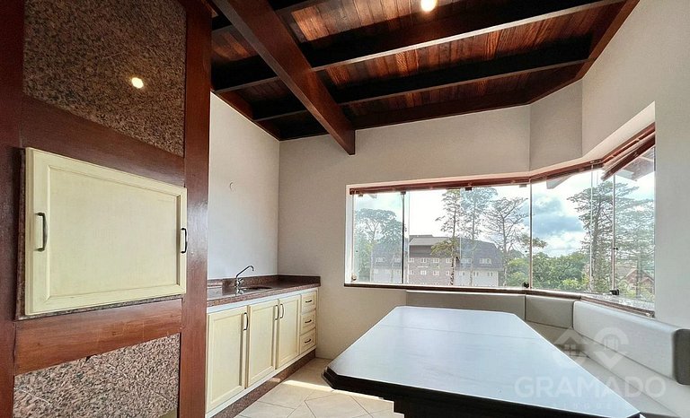 Espaço Gourmet, Lareira,Ar, Wifi, 02 Vagas Garagem - Proximo