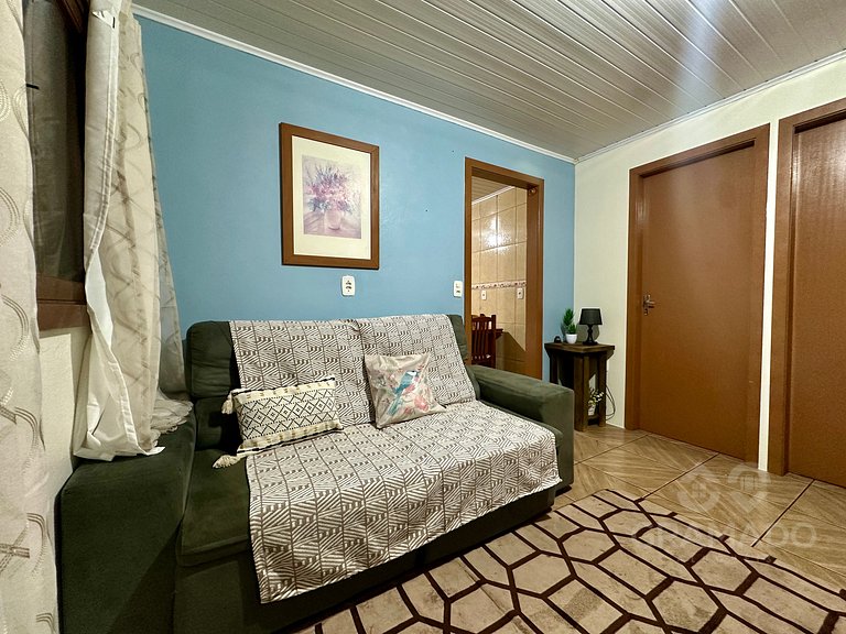 Seu Refúgio em Gramado 2 Dorms, Internet e Garagem