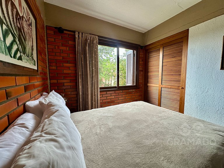 Romântico e Prático - Lareira + Garagem - Lago Negro