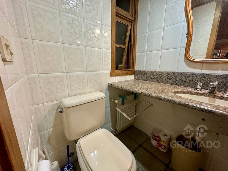 Romântico e Prático - Lareira + Garagem - Lago Negro