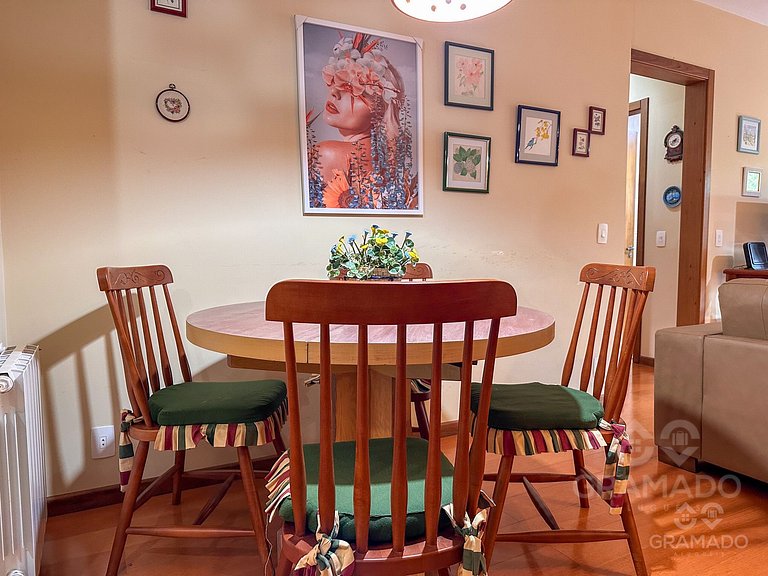 Refúgio Moderno + Localização Perfeita/Wi Fi + Churrasqueira