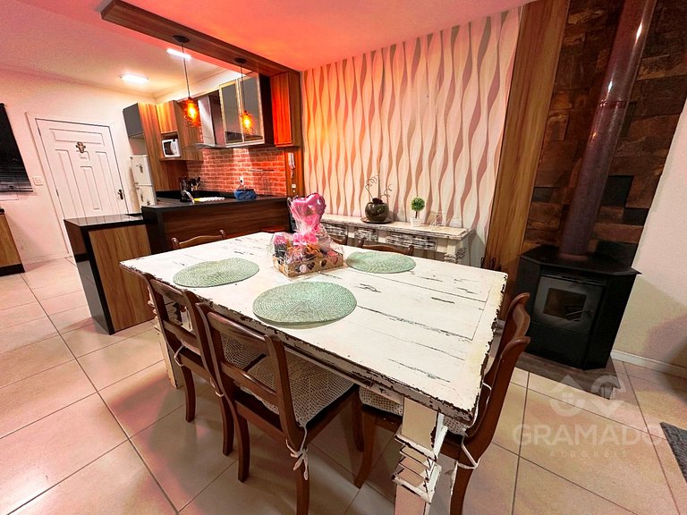 Sua Experiência na Serra Gaúcha • Duplex Charmoso + Lareira+