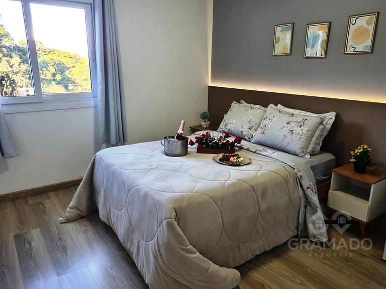 Sua Experiência na Serra Gaúcha • Duplex Charmoso + Lareira+