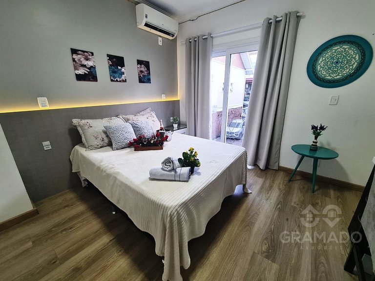 Sua Experiência na Serra Gaúcha • Duplex Charmoso + Lareira+