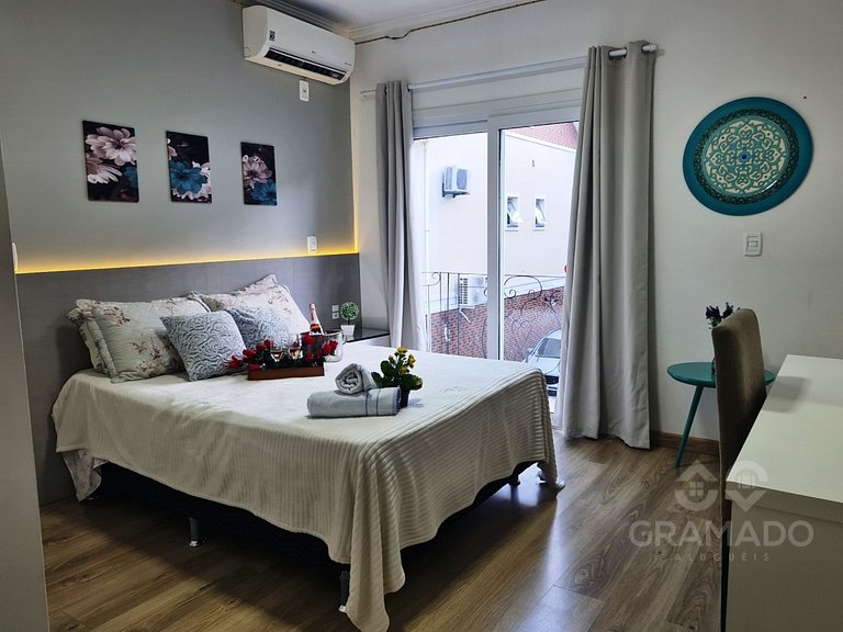 Sua Experiência na Serra Gaúcha • Duplex Charmoso + Lareira+