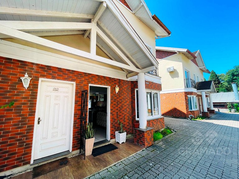Sua Experiência na Serra Gaúcha • Duplex Charmoso + Lareira+