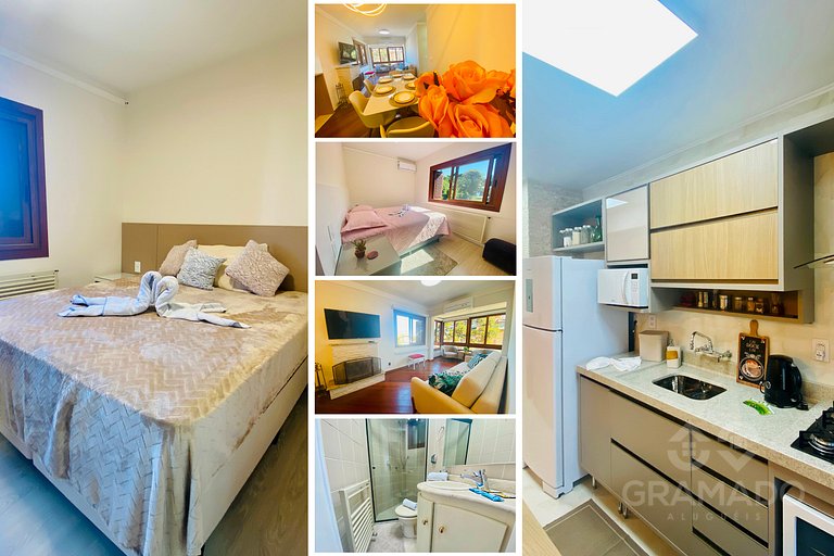 Apartamento Premium p/ 6 – Ao Lado da Rua Torta