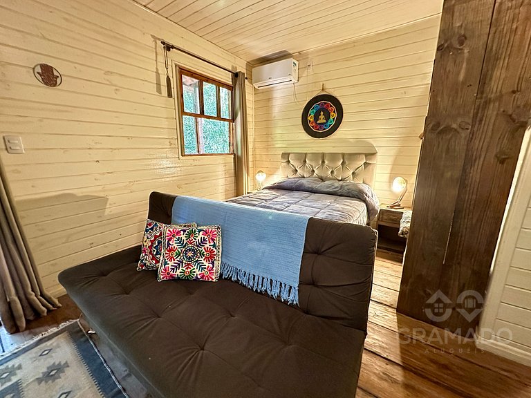 Il Bosco Incantato | Cabana + Cachoeira em Gramado