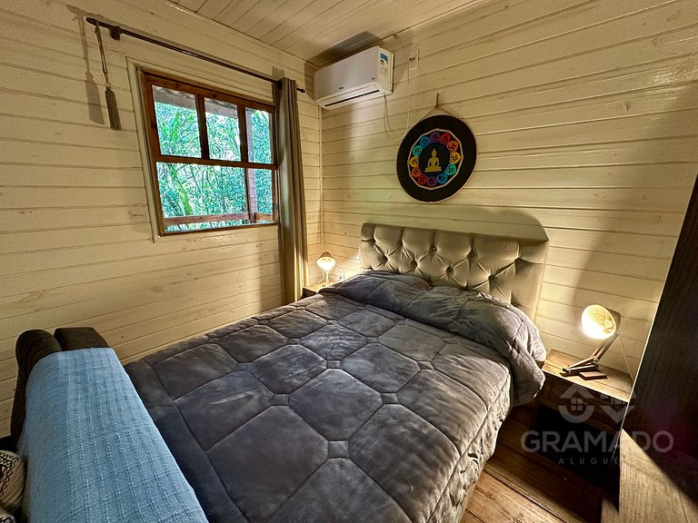 Il Bosco Incantato | Cabana + Cachoeira em Gramado