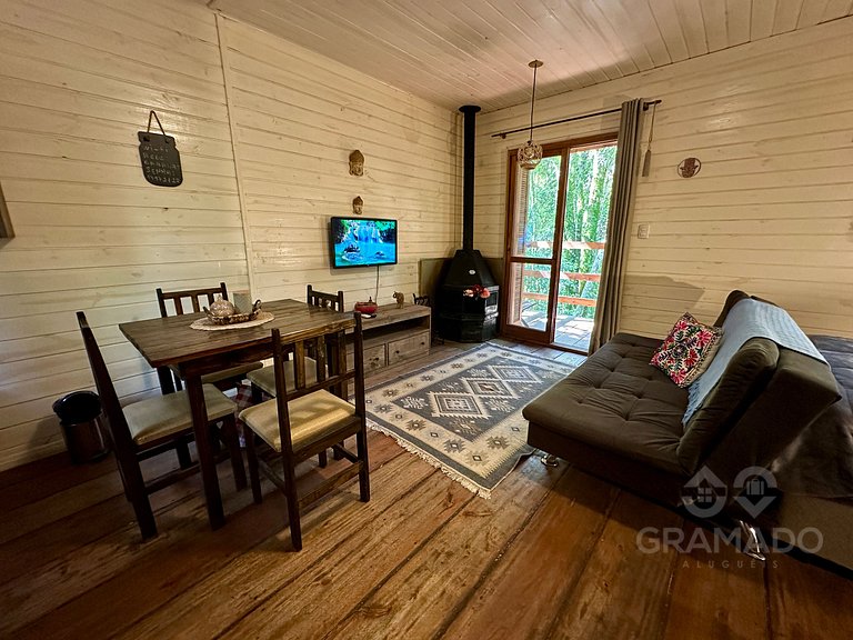 Il Bosco Incantato | Cabana + Cachoeira em Gramado