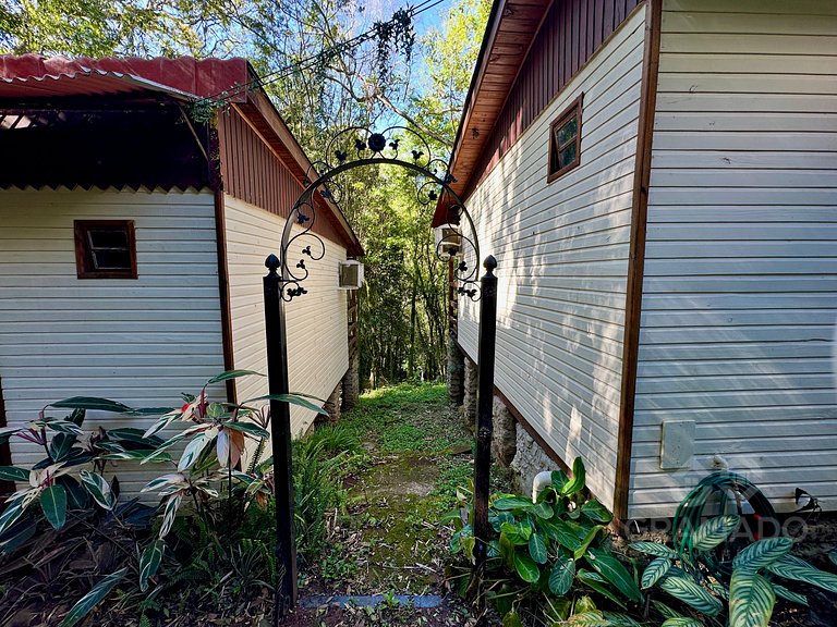 Il Bosco Incantato | Cabana + Cachoeira em Gramado