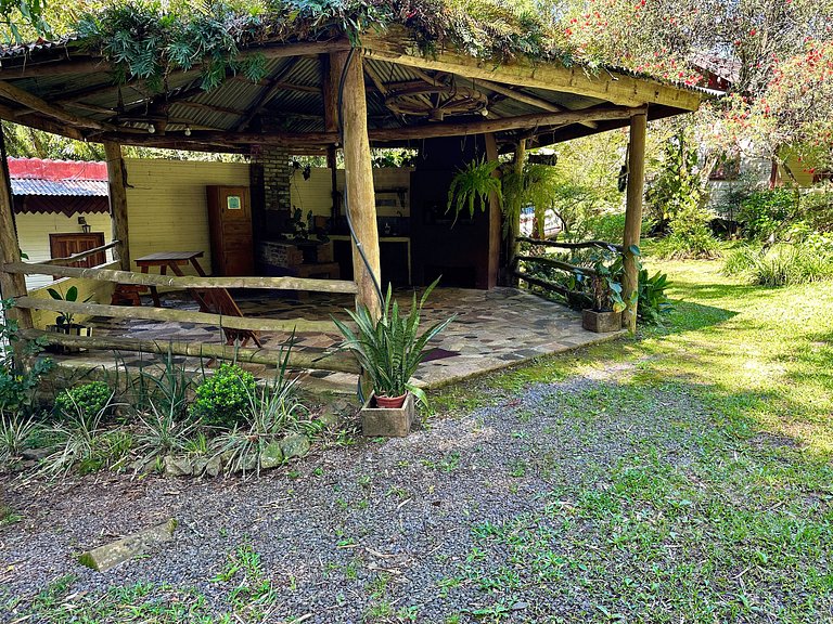Il Bosco Incantato | Cabana + Cachoeira em Gramado
