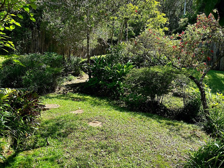 Cabana com Cachoeira e Piscina Natural - Gramado